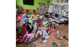 1.A si užila den v pyžamu